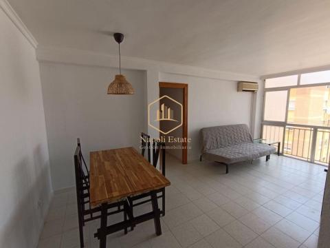 Alquiler piso a 1 minuto de la playa con vistas al mar en Málaga - Larga temporada